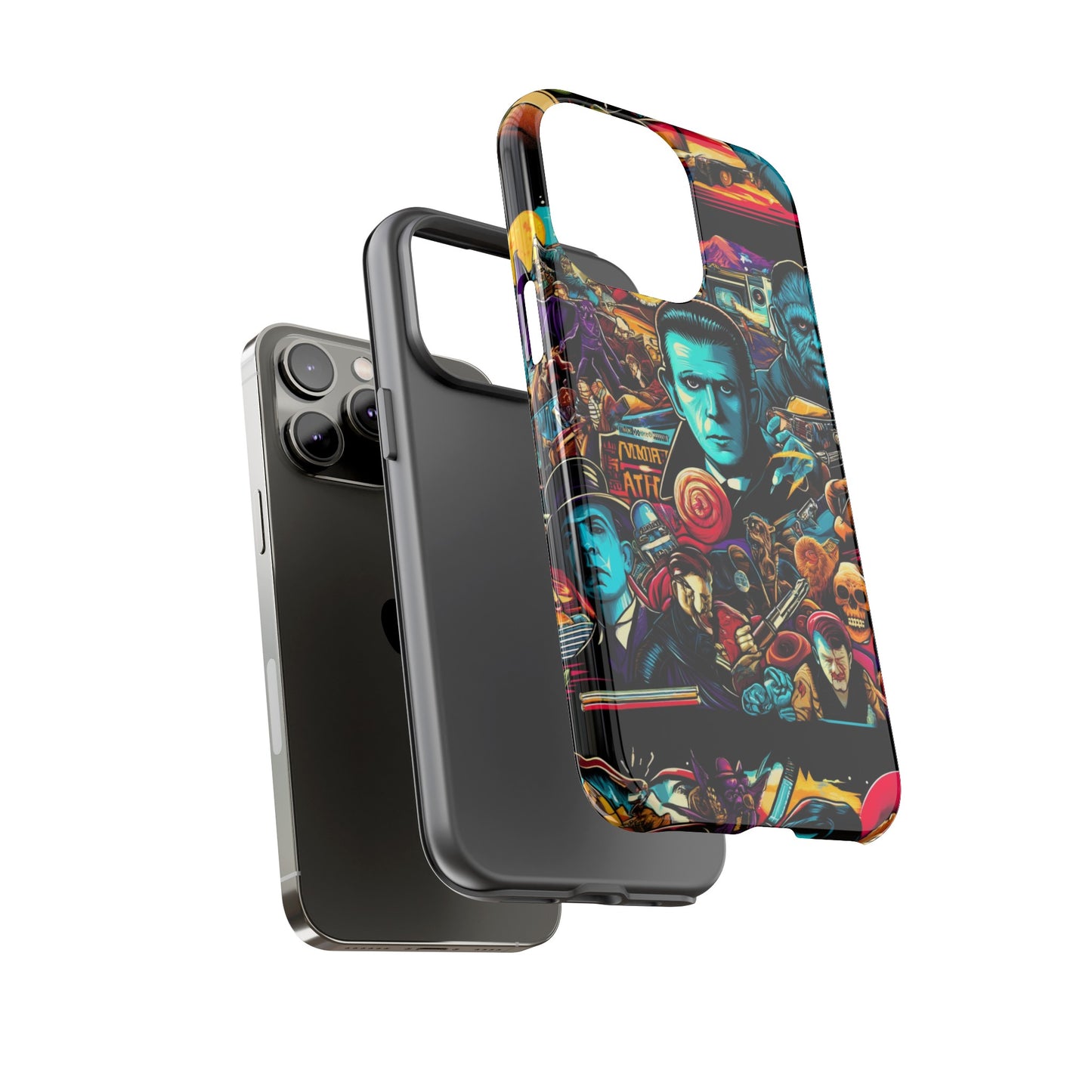 Retro Horror Hollywood Pop Art Phone Case