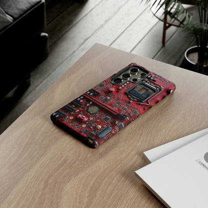 Open Circuit Naked Motherboard Technology Phone Case