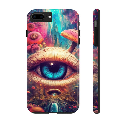 Eye of the Mushroom Psychedelic Art iPhone Case | Embrace the Trippy Enigma