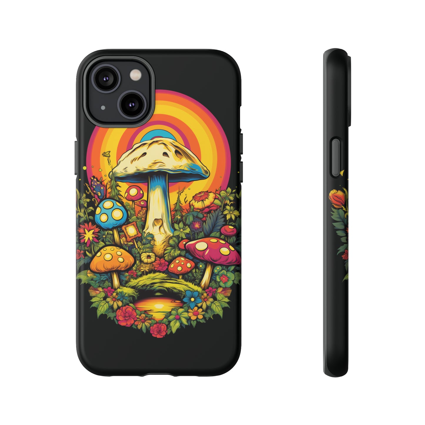 Psychedelic Art Mushroom Phone Case