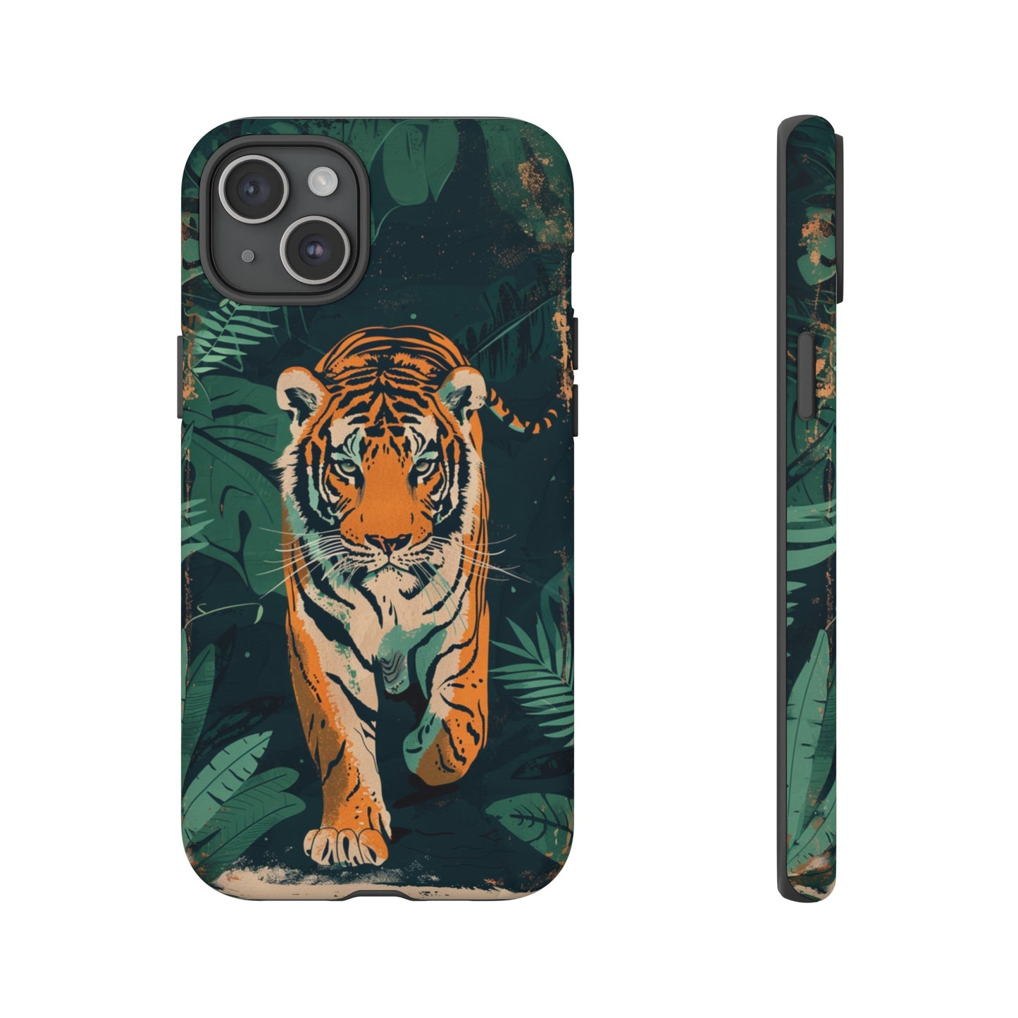 Retro Jungle Tiger Phone Case