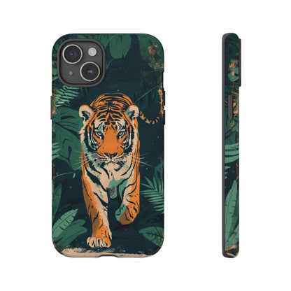 Retro Jungle Tiger Phone Case