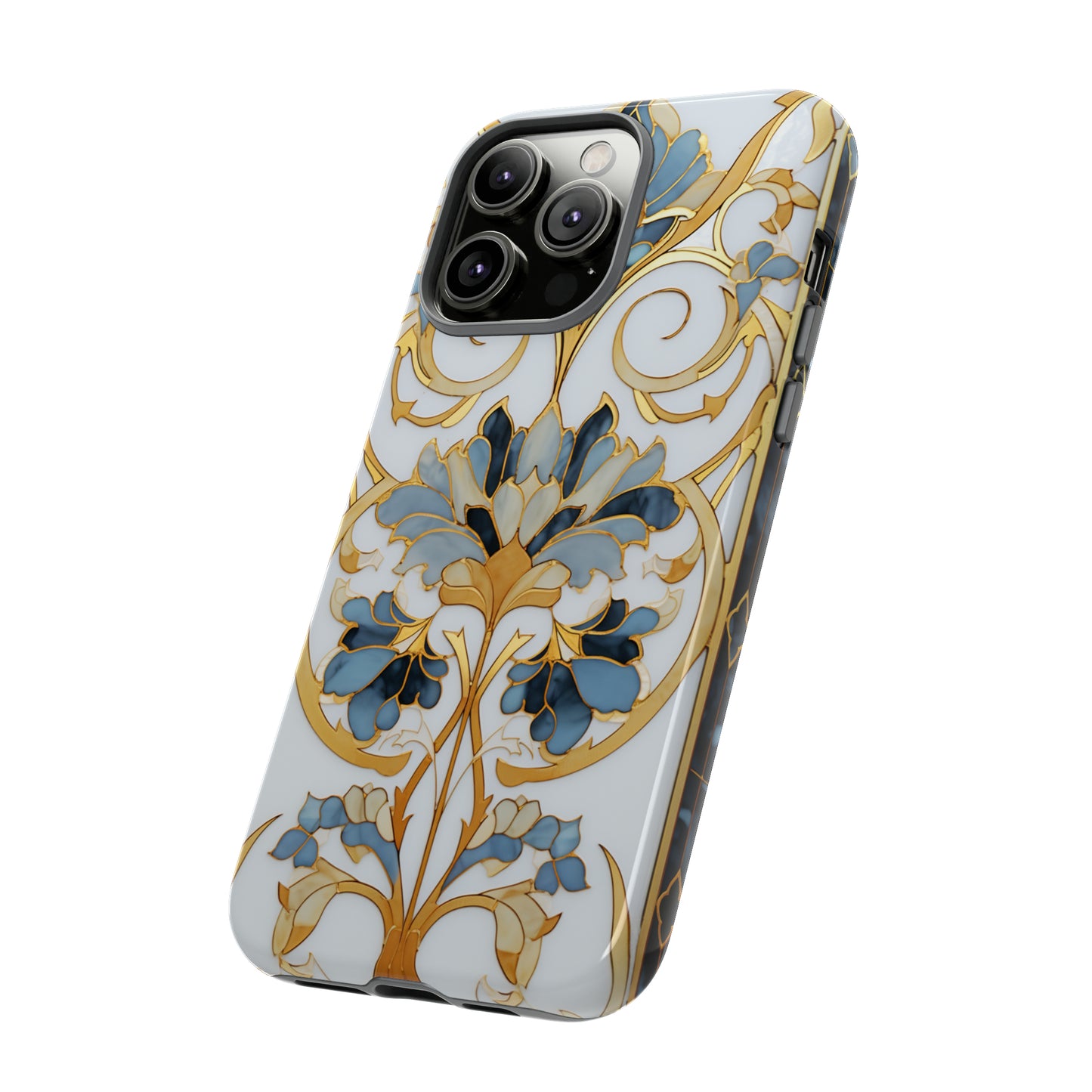 Art Deco Floral Gold