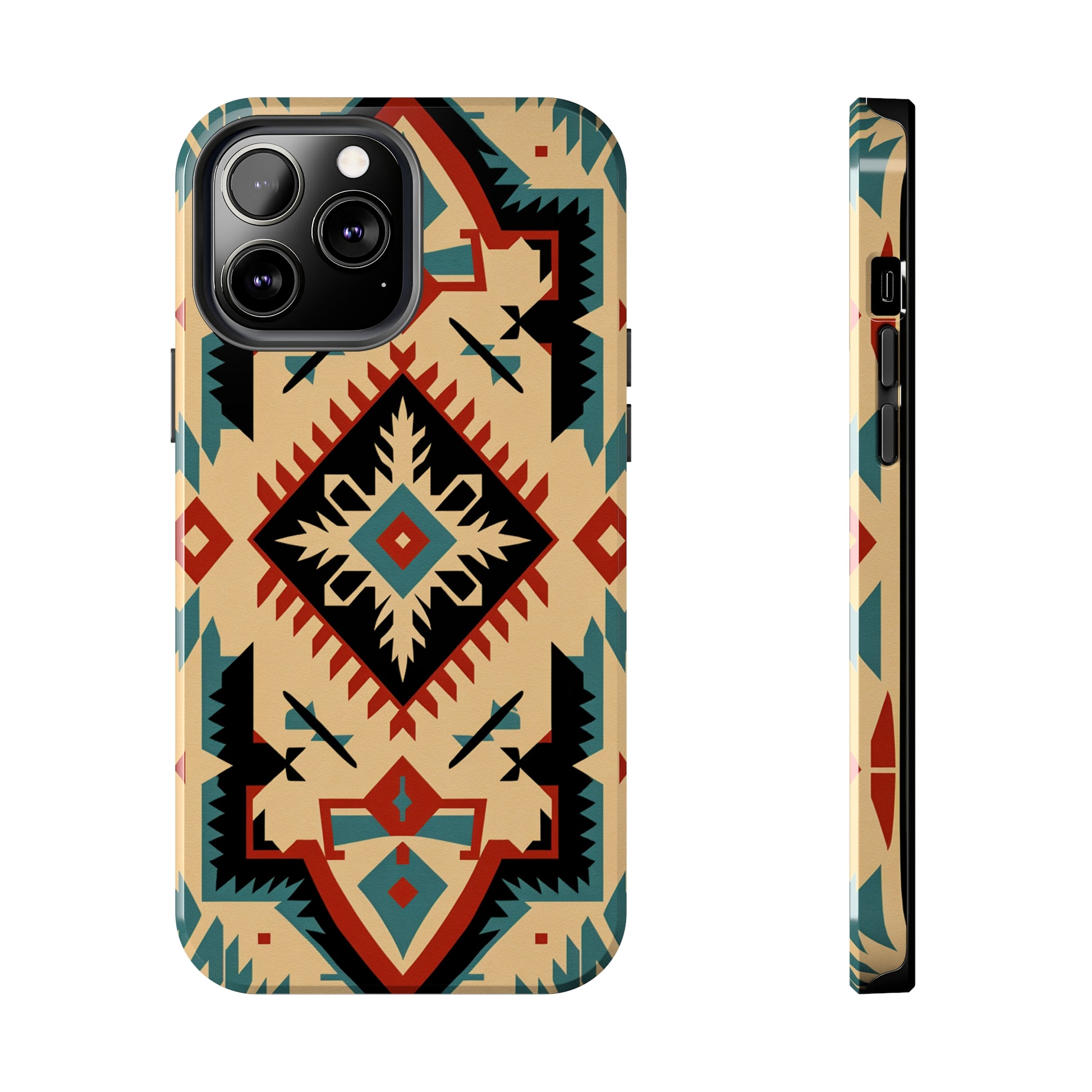 Santa Fe abstract expression iPhone case