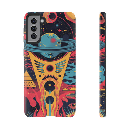 Cosmic Journey Space and Time Phone Case