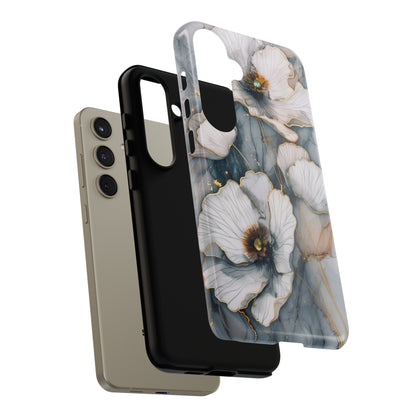 Flowers and Gold Phone Case