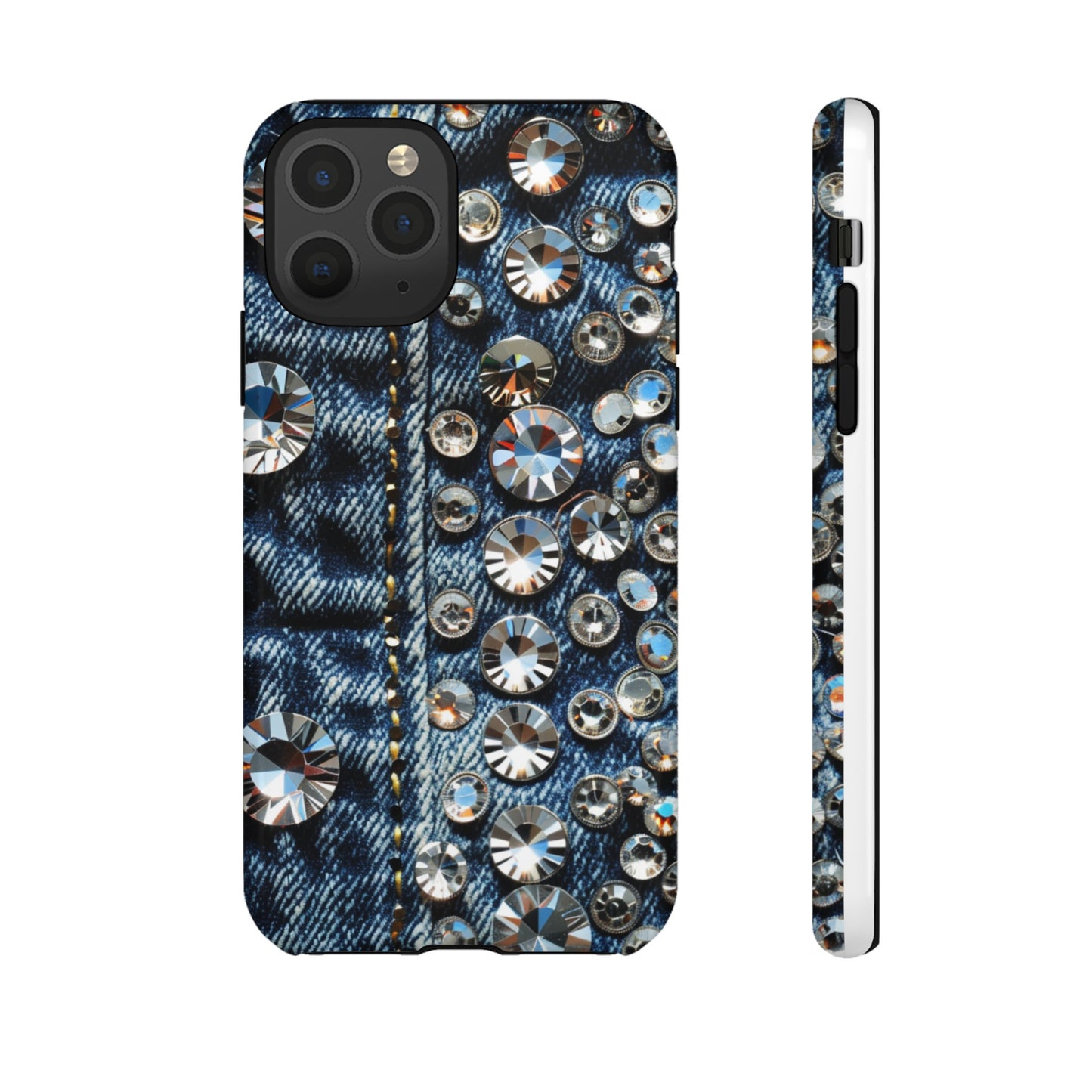 Blue Jean Queen Rhinestone Bling Phone Case