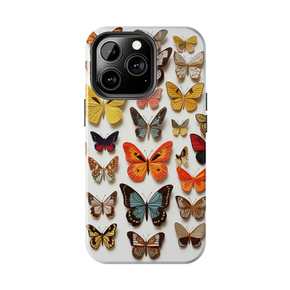 Elegant Embroidery: Delicate Butterfly iPhone Case – Crafted with Precision