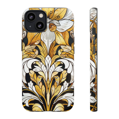 Art Deco Stained Glass floral Phone Case