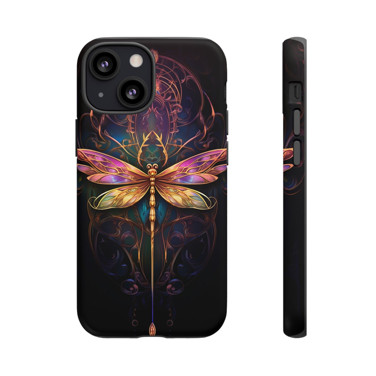 Art Nouveau Dragonfly - A Timeless Symbol of Elegance for Google Pixel, iPhone, and Samsung Cases