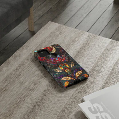 Art Deco Stained Glass floral Phone Case