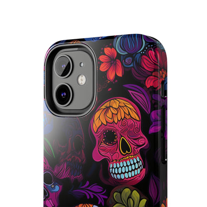 Sugar Skull iPhone Case | Day of the Dead Inspired Design for Halloween