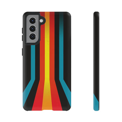 Retro Lines 1980s Flashback Phone Case