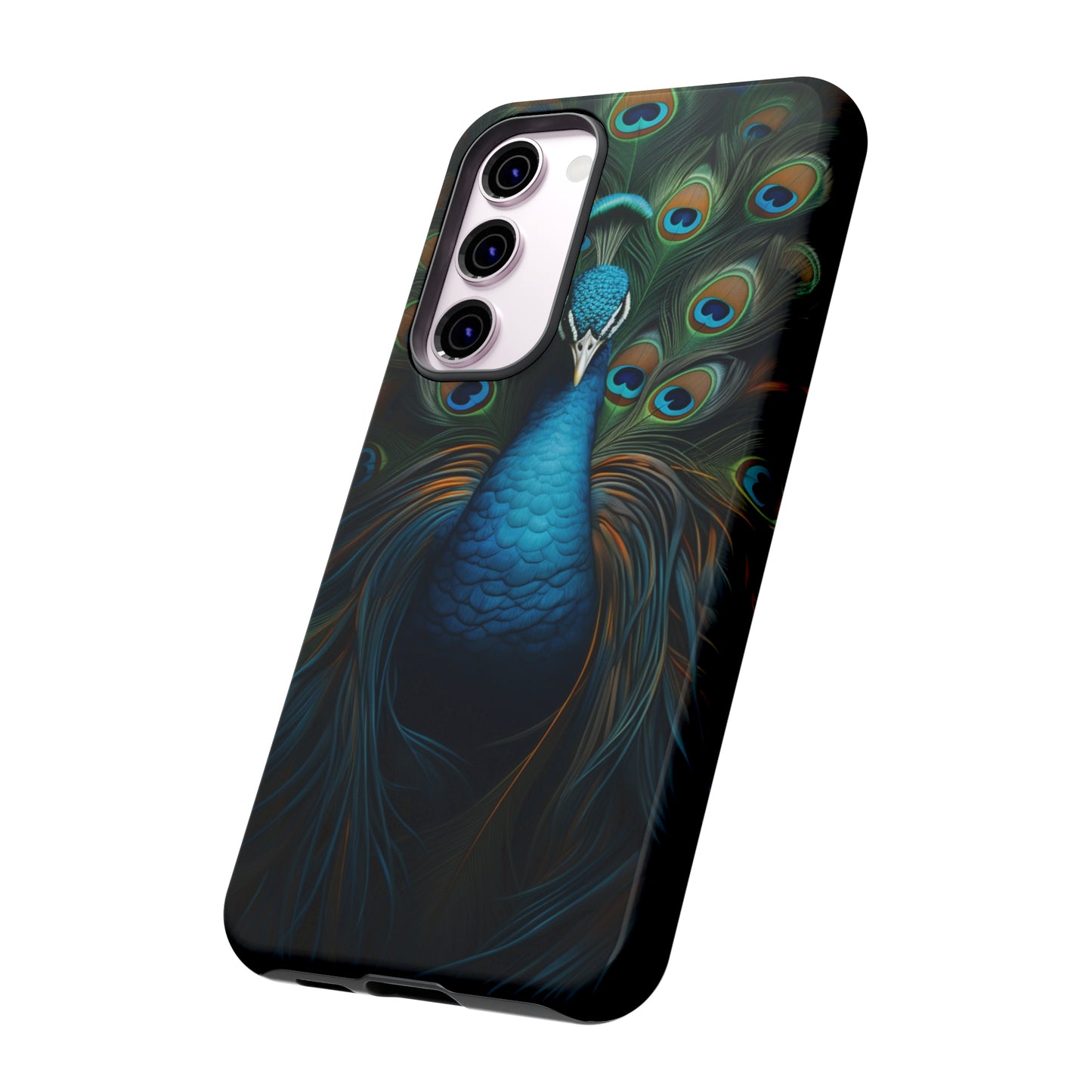 Peacock Feathers iPhone Case - A Timeless Symbol of Elegance for Google Pixel, iPhone, and Samsung Cases