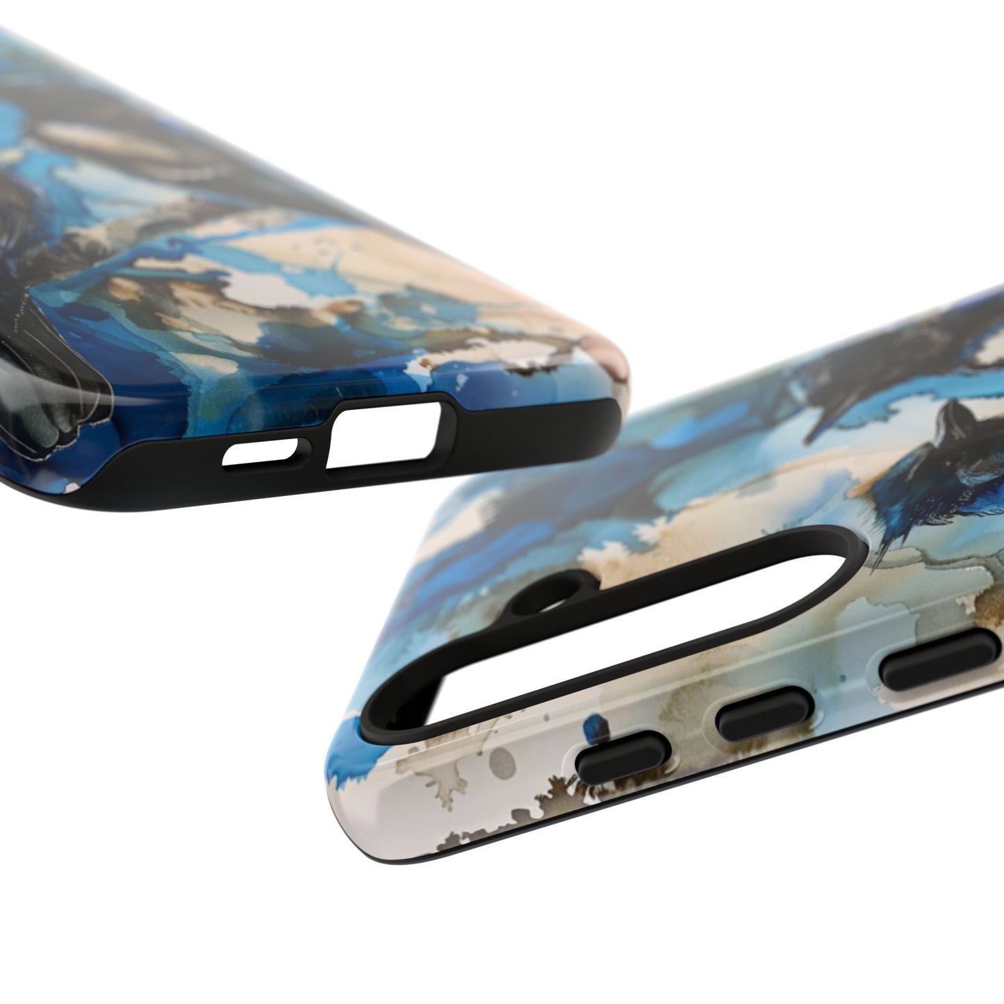 Blue Bird Watercolor Phone Case