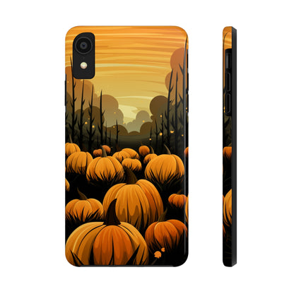 Halloween Fall Pumpkins iPhone Case | Embrace the Spooky Autumn Vibes