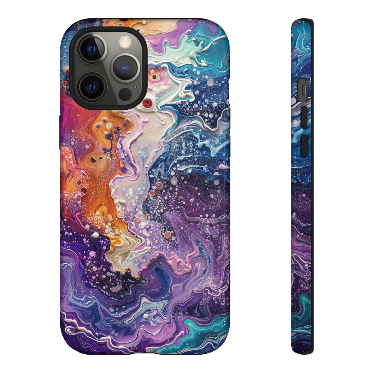 Trippy Psychedelic Color Waves Phone Case