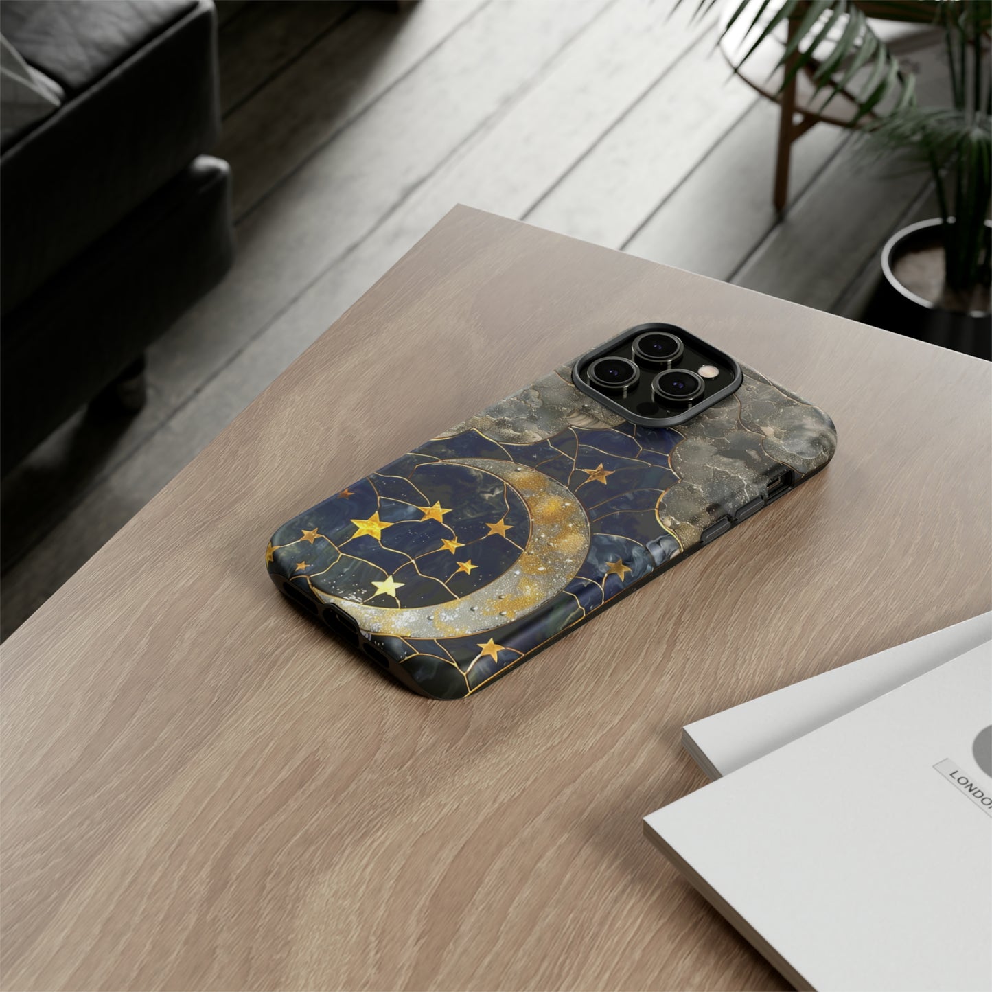 Celestial Season Stars and Moon Phone Case