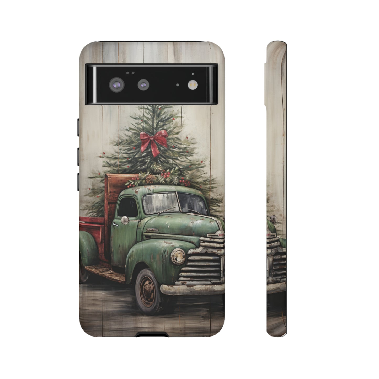 Christmas Pickup Truck Phone Case for iPhone