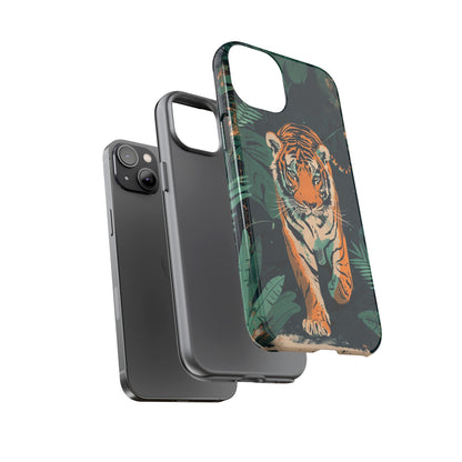 Retro Jungle Tiger Phone Case