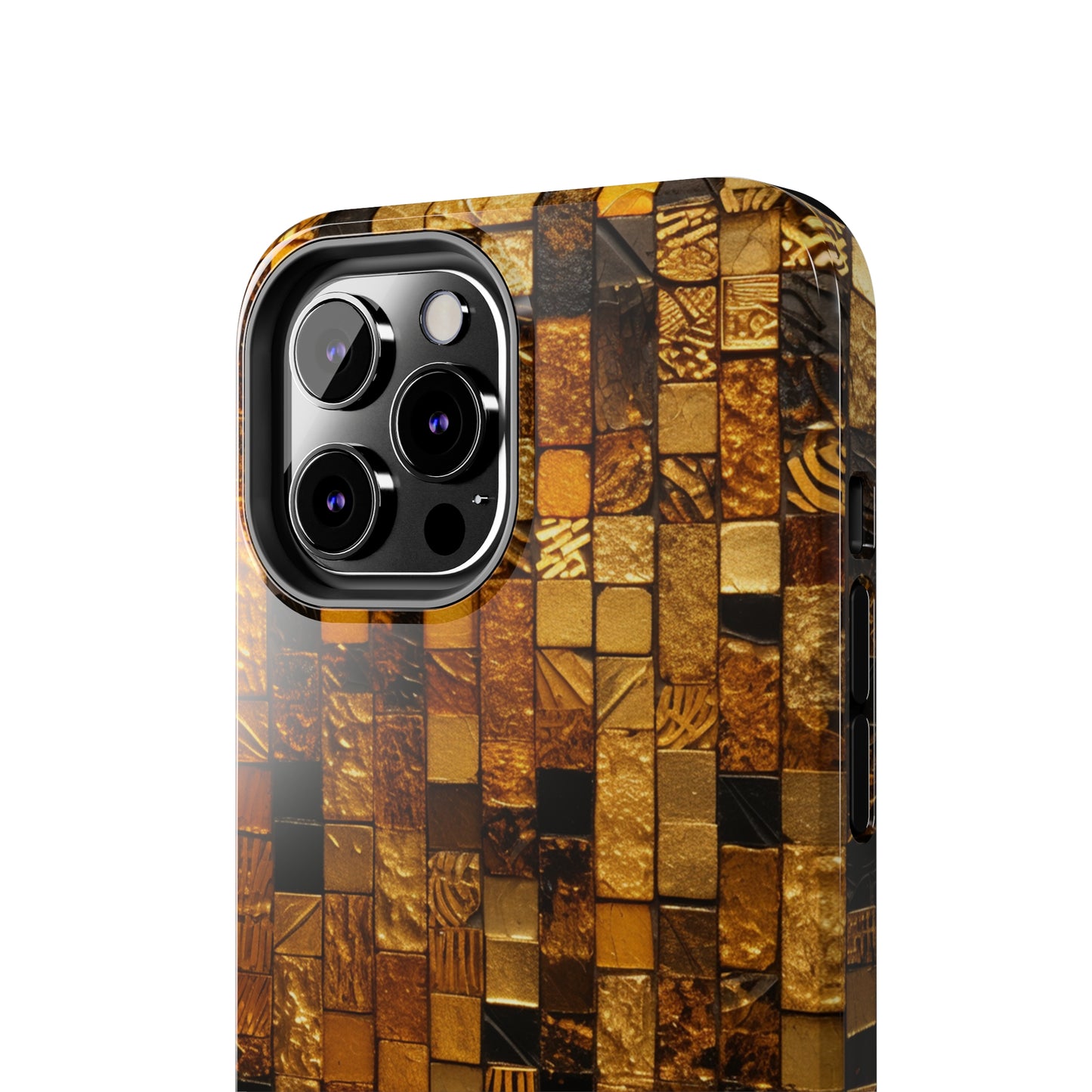 Golden Tile iPhone Case | Add Glamour and Elegance to Your Device