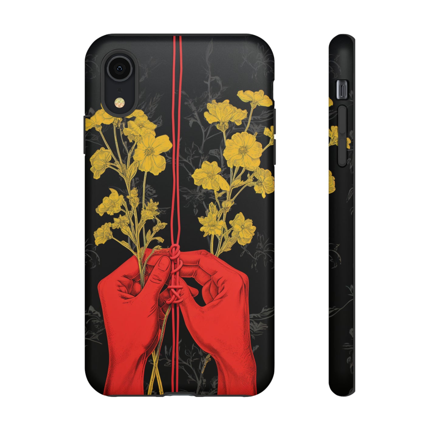 We Are All Connected Floral Phone Case