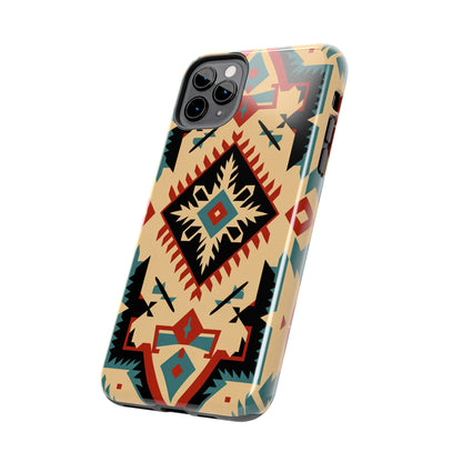 Native American Santa Fe Style Abstract iPhone Case