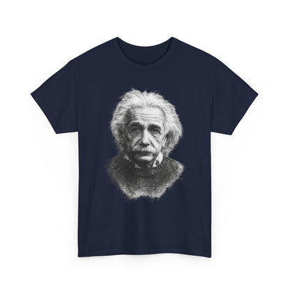Albert Einstein Genius Physicist Retro Art T Shirt Iconic Science Graphic Tee