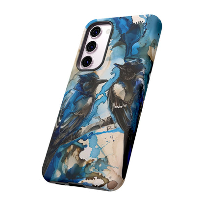 Blue Bird Watercolor Phone Case