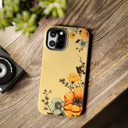 Classic Vintage Floral Case for iPhones – Timeless Elegance & Protection