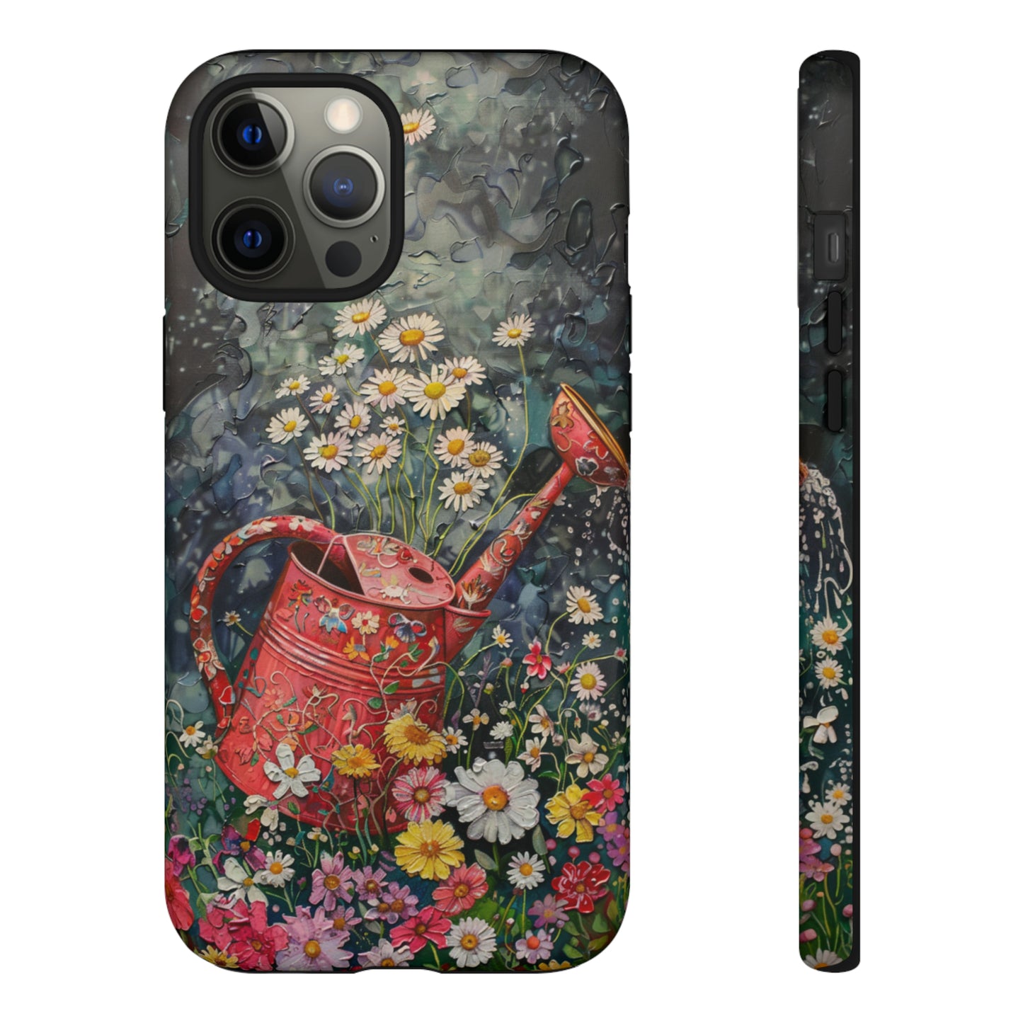 Flowers and Watering Can Floral Oil Painting Phone Case