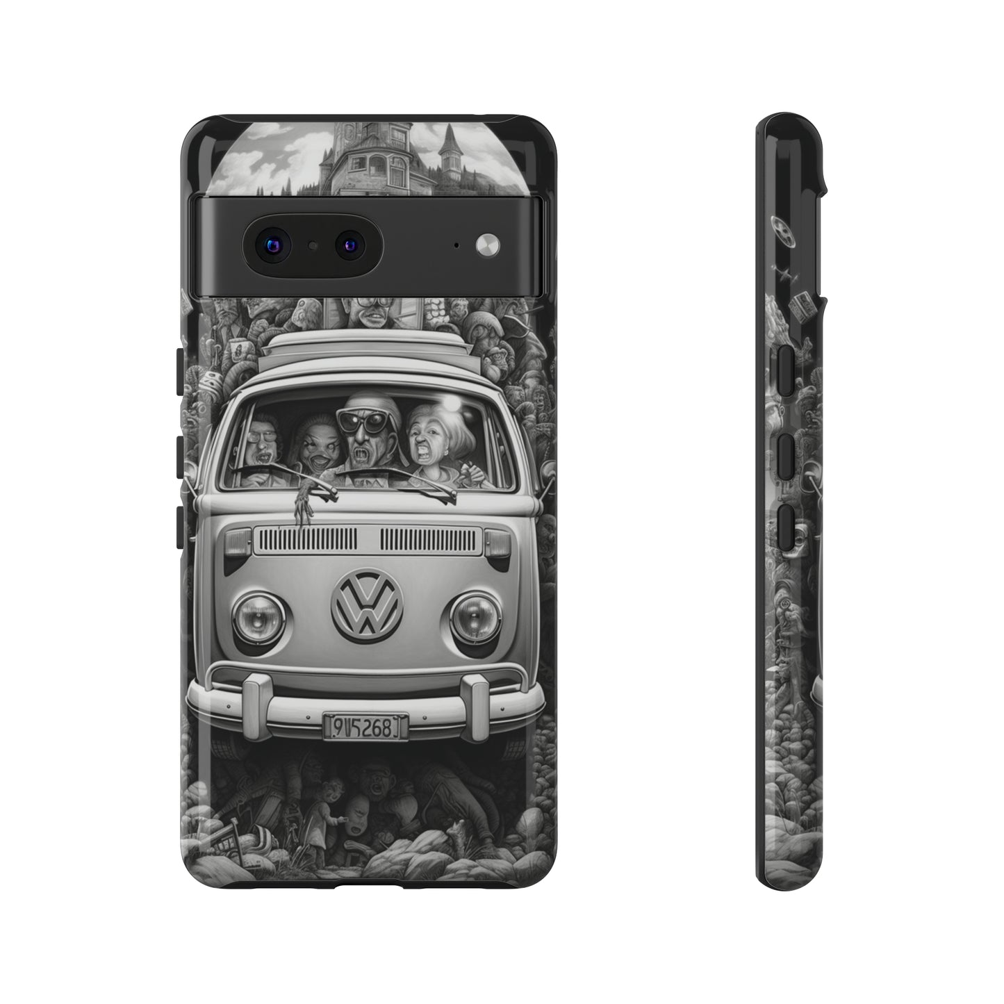 Vintage VW Camper Van iPhone Case