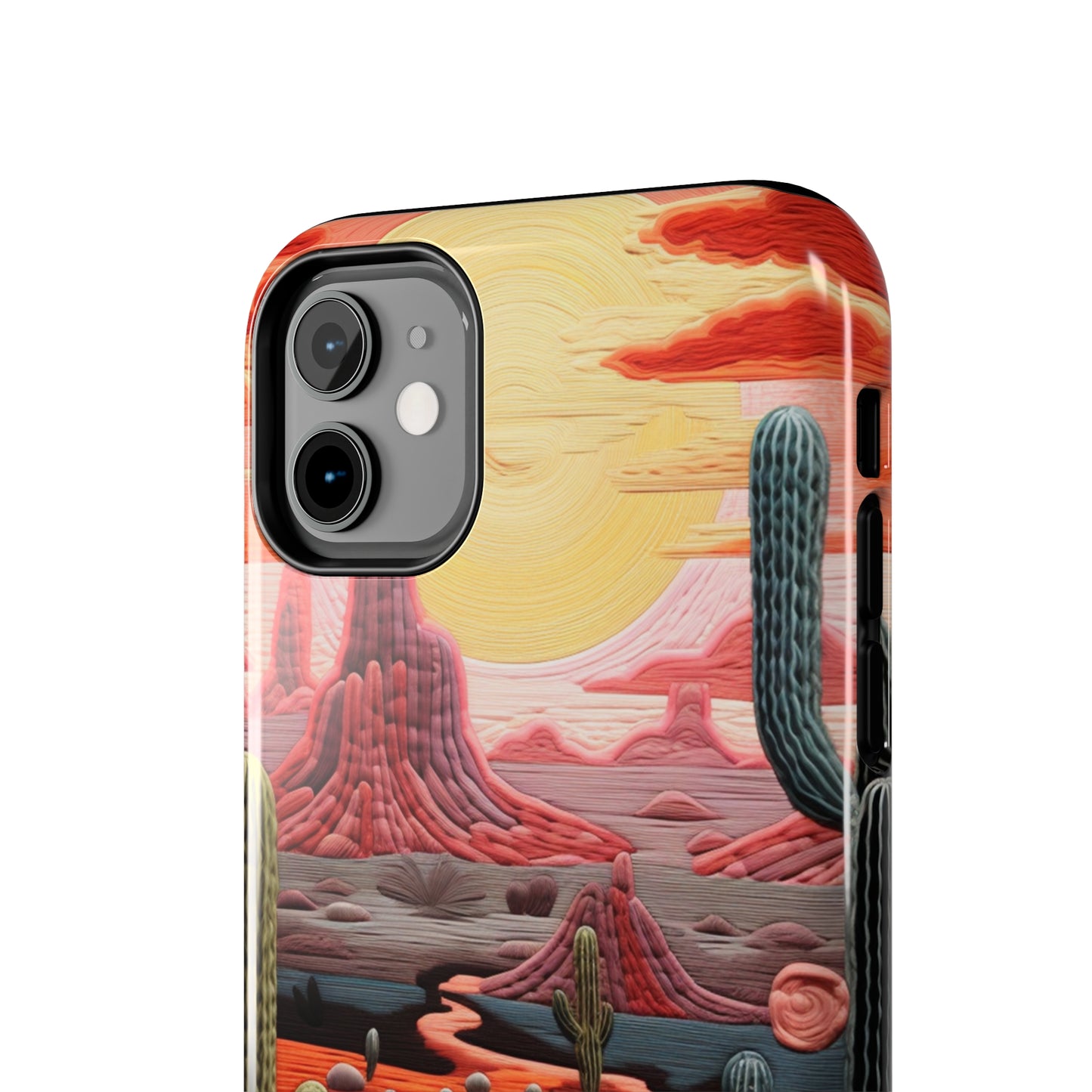 Cactus Desert Sunset Phone Case