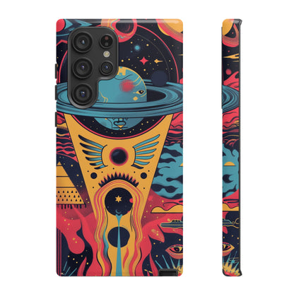 Cosmic Journey Space and Time Phone Case