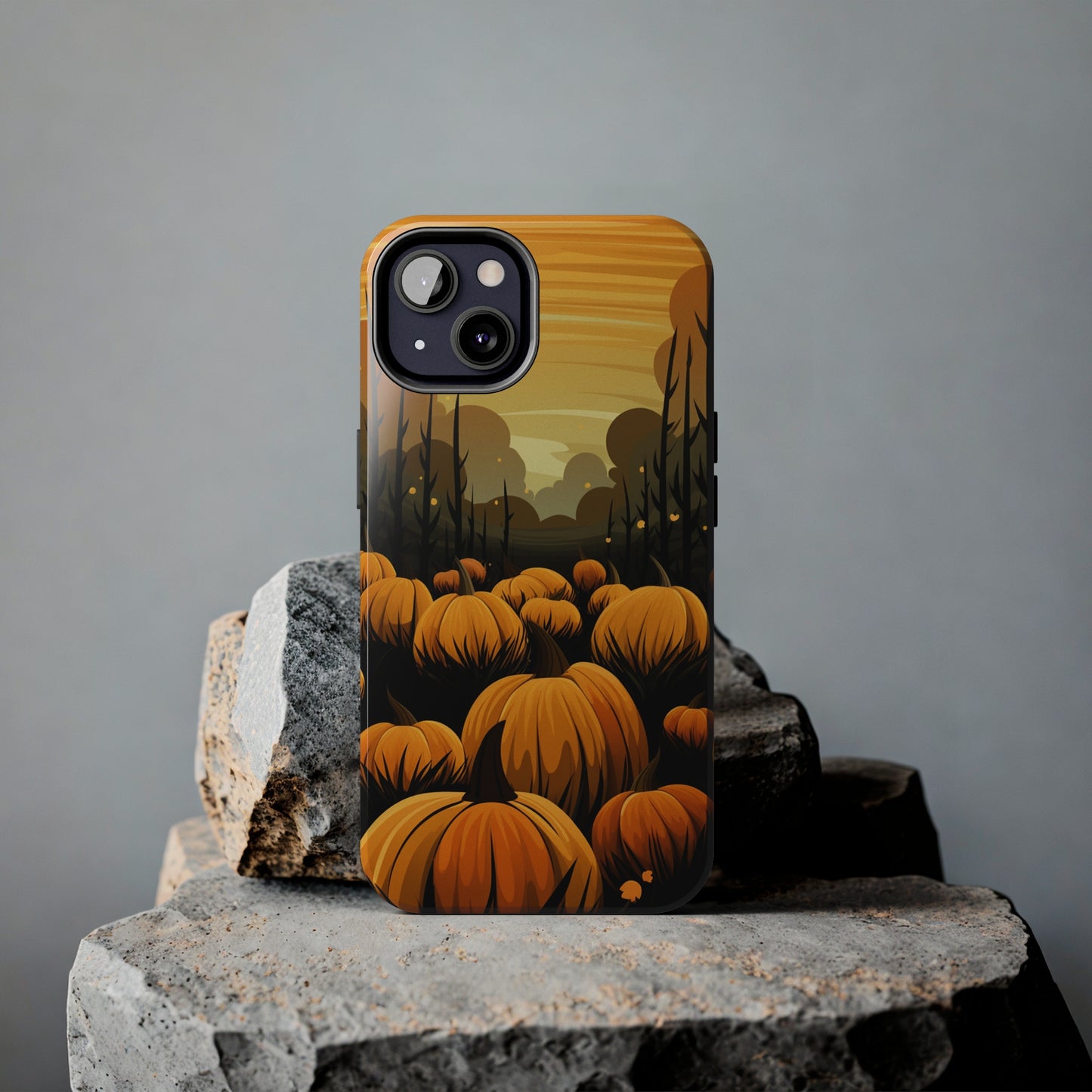 Halloween Fall Pumpkins iPhone Case | Embrace the Spooky Autumn Vibes