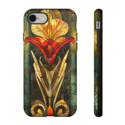 Art Deco Stained Glass floral Phone Case