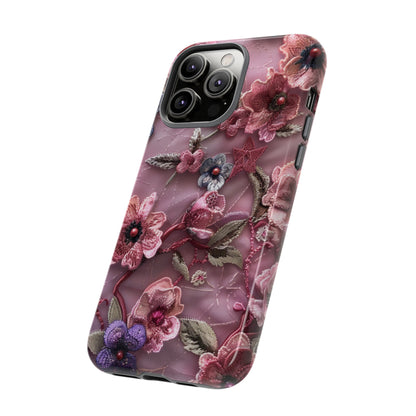 Coquette Aesthetic Floral Art Phone Case