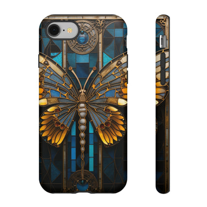 Stained Glass iPhone Butterfly Floral Aesthetic Art Nouveau