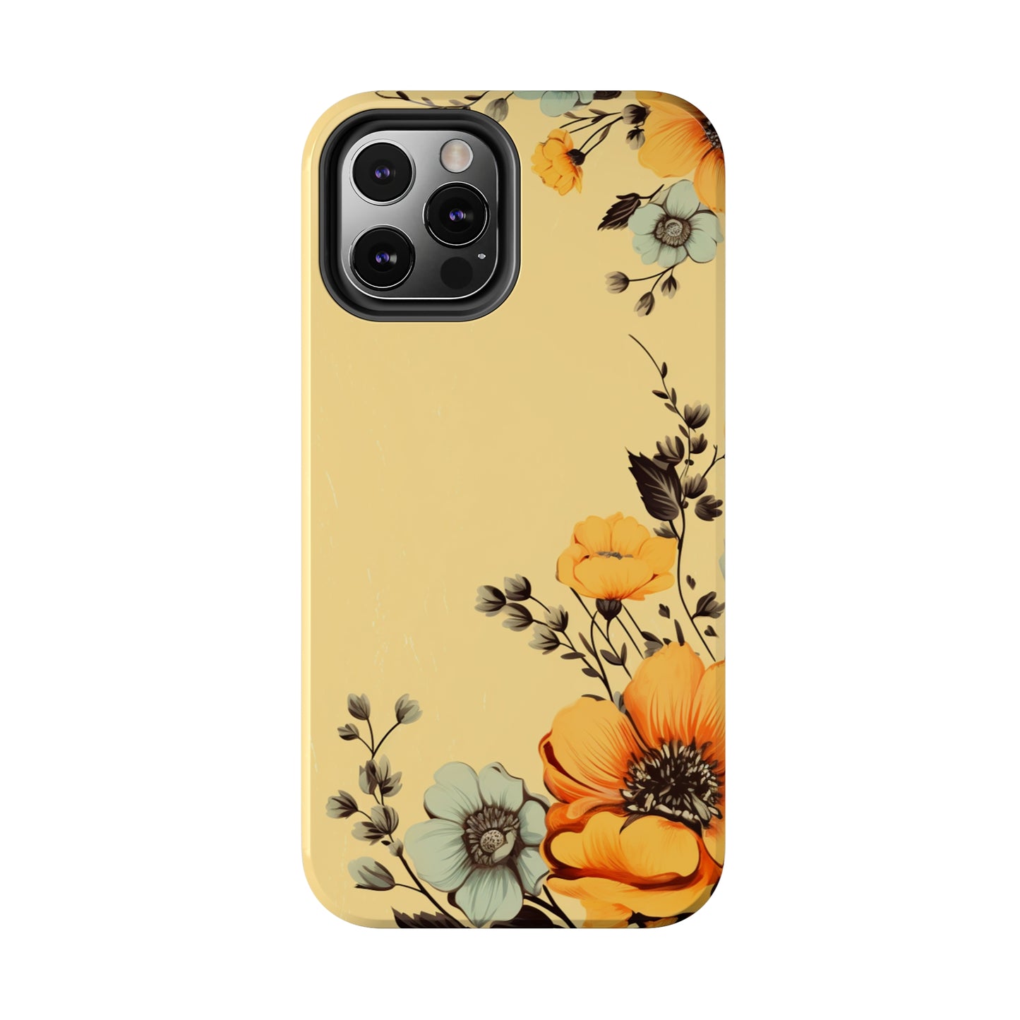 Classic Vintage Floral Case for iPhones – Timeless Elegance & Protection