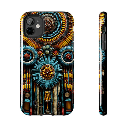 Native American Beadwork iPhone Case | Crafted Elegance with Cultural Heritage