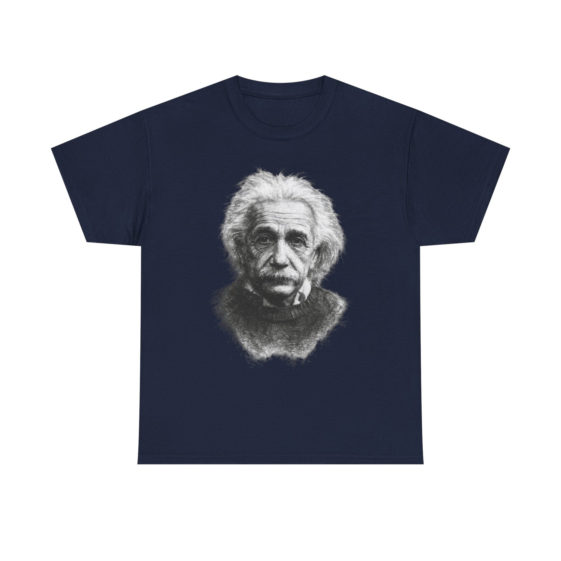 Iconic Albert Einstein shirt with retro academic art design
