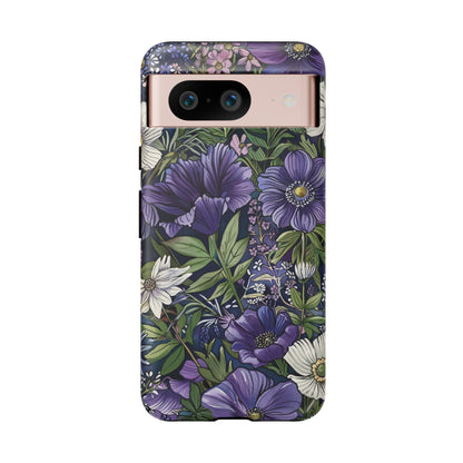 Floral Sage Purple Wildflower Phone Case