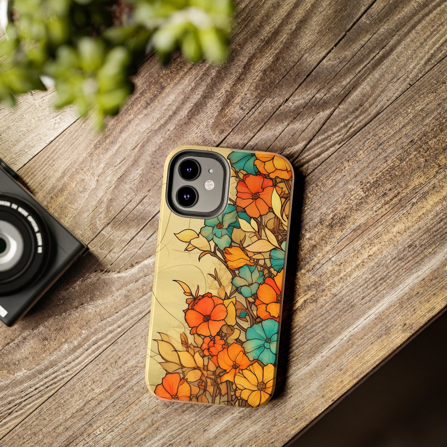 Pretty Vintage Floral iPhone Case | Elegance Meets Nostalgia in Every Detail