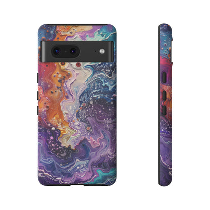 Trippy Psychedelic Color Waves Phone Case