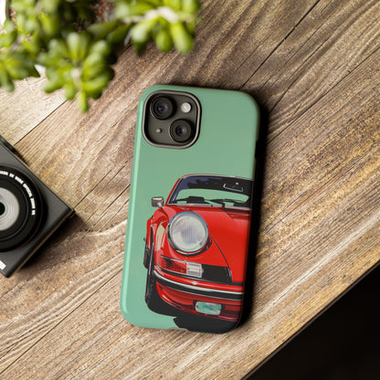 Classic Car Lover Porsche 911 Car Art Phone Case