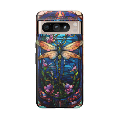 Art Nouveau dragonfly phone case for iPhone 15
