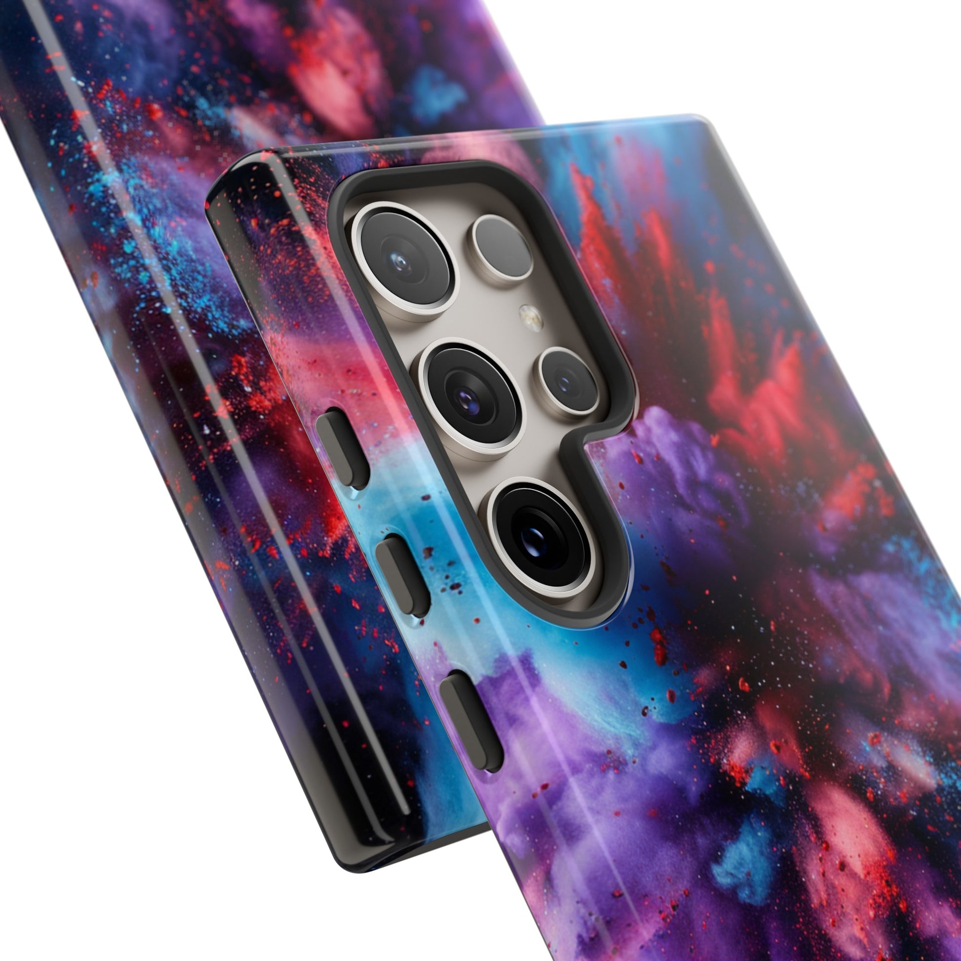 Galactic nebula design cover for Samsung Galaxy S24