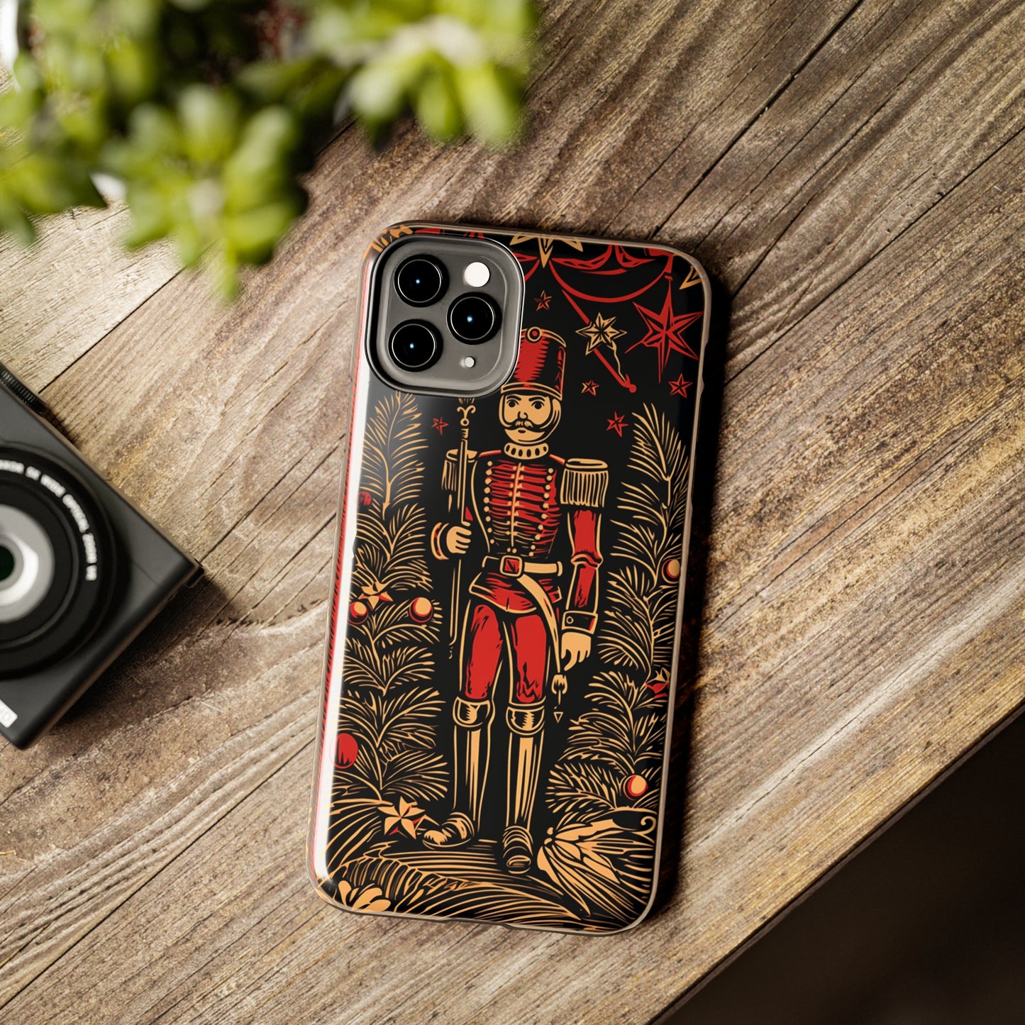 Guardian of Yuletides Past: Vintage Christmas Toy Soldier | Tough iPhone Case