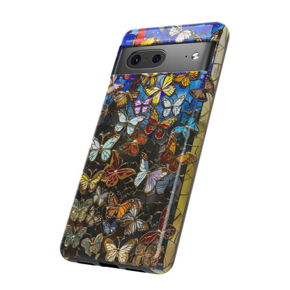 Butterfly Flower Garden Painting Phone Case