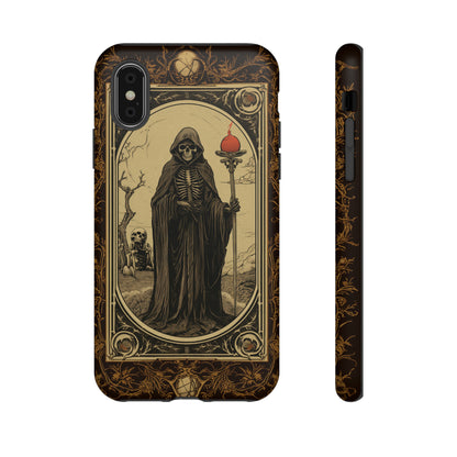 Death's Embrace: The Reaper Tarot Card